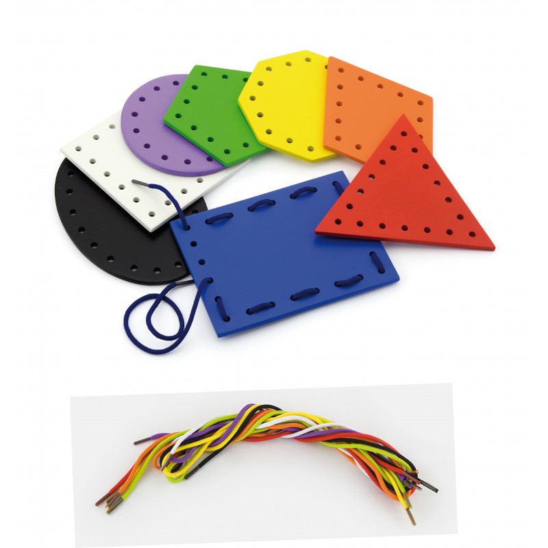 Set de cusut - forme geometrice din lemn, Viga